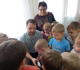 Детский сад встречает гостей с заповедника «Кузнецкий Алатау»