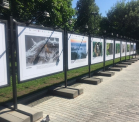 Фотопроект «Заповедники России» стартовал в парке им. Баумана (г. Москва) 