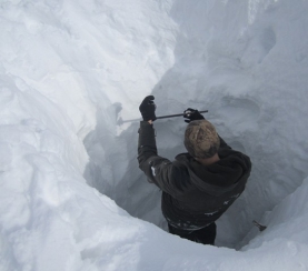 В заповеднике «Кузнецкий Алатау» прошли снегомерные работы