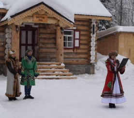 В Экоцетре шаманы провели обряд на благополучие всего Кузбасса